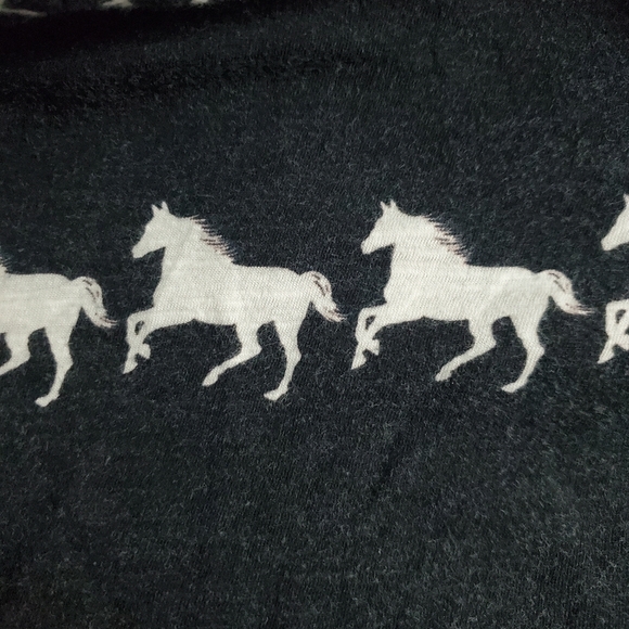 Anthropologie Postmark Galloping Horses Peter Pan Collar Top - Picture 8 of 8